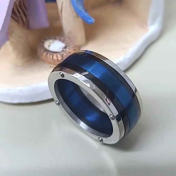 Inok Black & Blue-Plated Polished - Picture 2 of 11